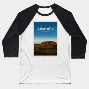 Visit Australia Baseball T-Shirt